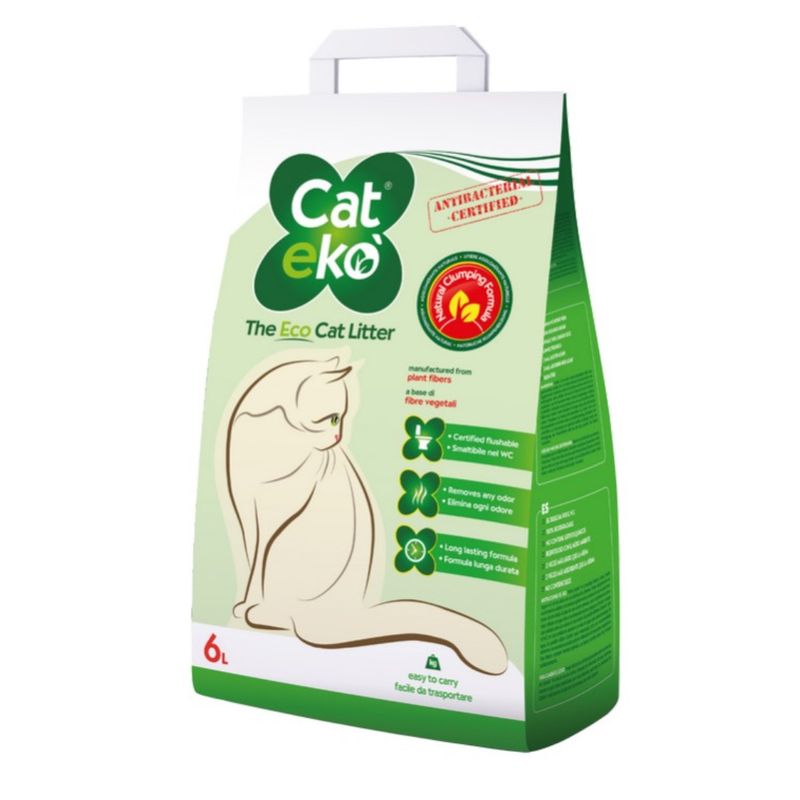 GENERICO - Arena Eco Cat Litter Cat Eko 3 Kg