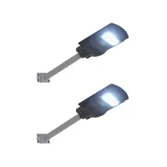 PRO OUTDOOR - Pack 2 Luminaria Led 100 W Solar Contra Agua