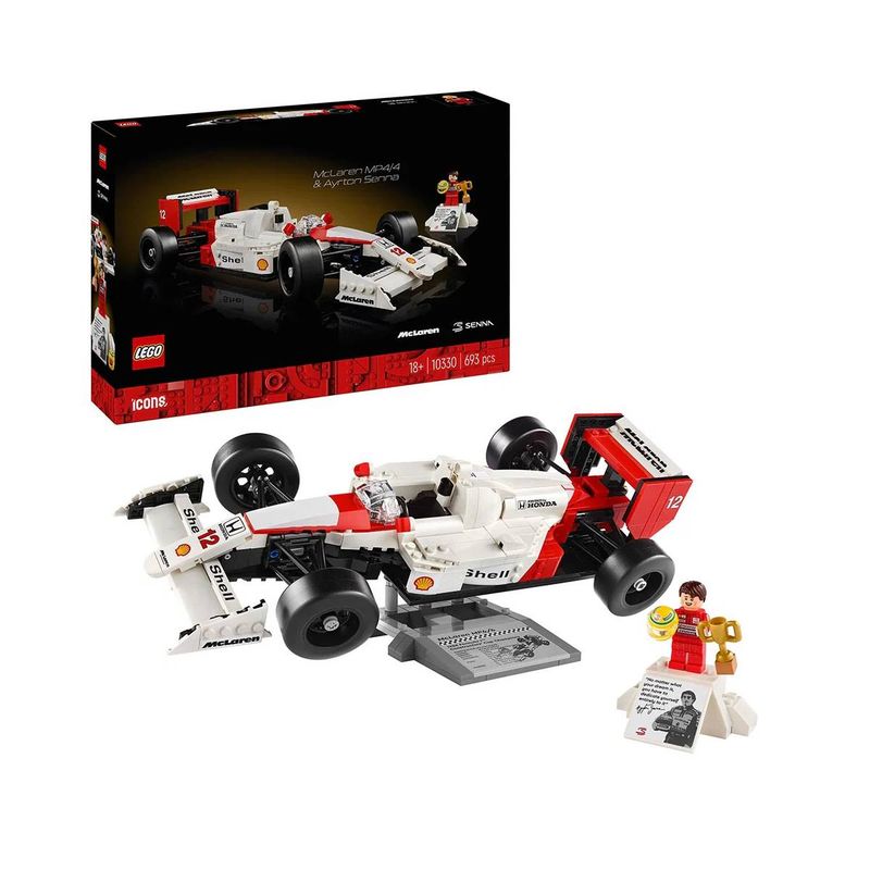 LEGO - LEGO Icons: MCLAREN MP4/4 Y AYRTON SENNA 10330