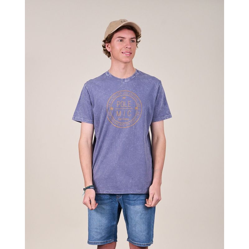 POLEMIC - Polera procesada manga corta VV1353  - Polemic 