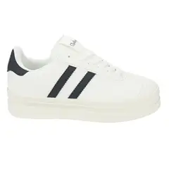 CHALADA - Zapatilla Mujer Blanco Casual Andy-10