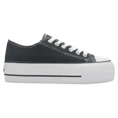 CHALADA - Zapatilla Mujer Negro Casual Cruni-1