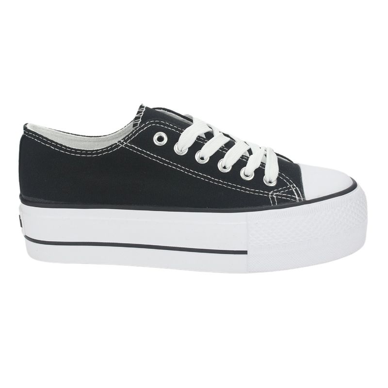 CHALADA - Zapatilla Mujer Negro Casual Chalada Cruni-1