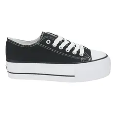 CHALADA - Zapatilla Mujer Negro Casual Cruni-1