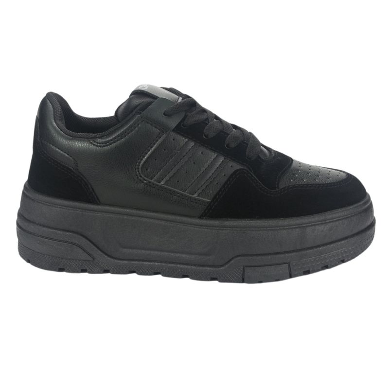CHALADA - Zapatilla Mujer Negro Casual Chalada Trume-1