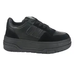 CHALADA - Zapatilla Mujer Negro Casual Trume-1