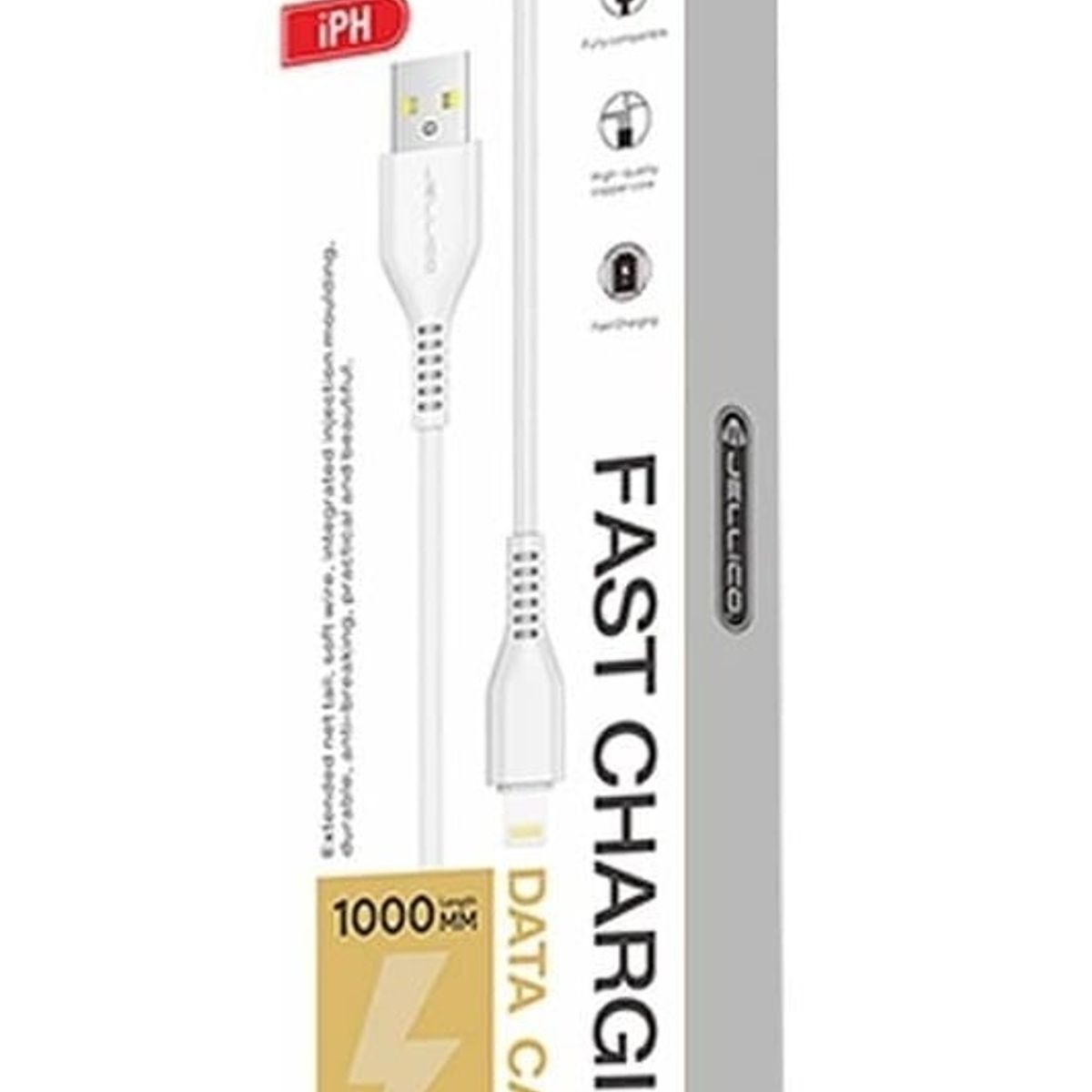 GENERICO - Cable Iphone 1m carga rapido Cable Iphone 1m carga rapido