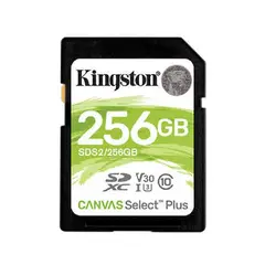 KINGSTON - Tarjeta SD 256GB Canvas Select Plus SDS2/256GB