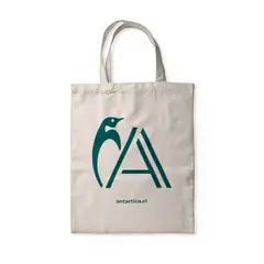 ANTARTICA LIBROS - Bolsa Tela Reutilizable Antartica