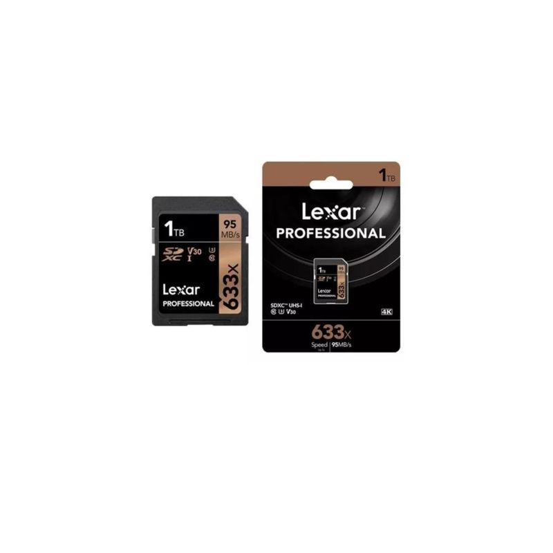 LEXAR - MEMORIA SDXC 1TB CLASS 10 95 MBS 633X
