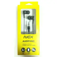 GENERICO - Audifonos cable nex, Sonido stereo Conector AUX 35mm