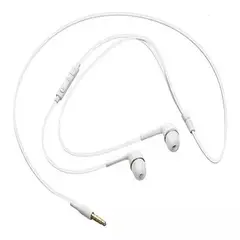 GENERICO - Audifonos cable nex blanco mic, Sonido stereo Conector AUX 35mm