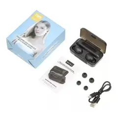 GENERICO - Audífonos inalámbrico F9 con Bluetooth 50 carcasa