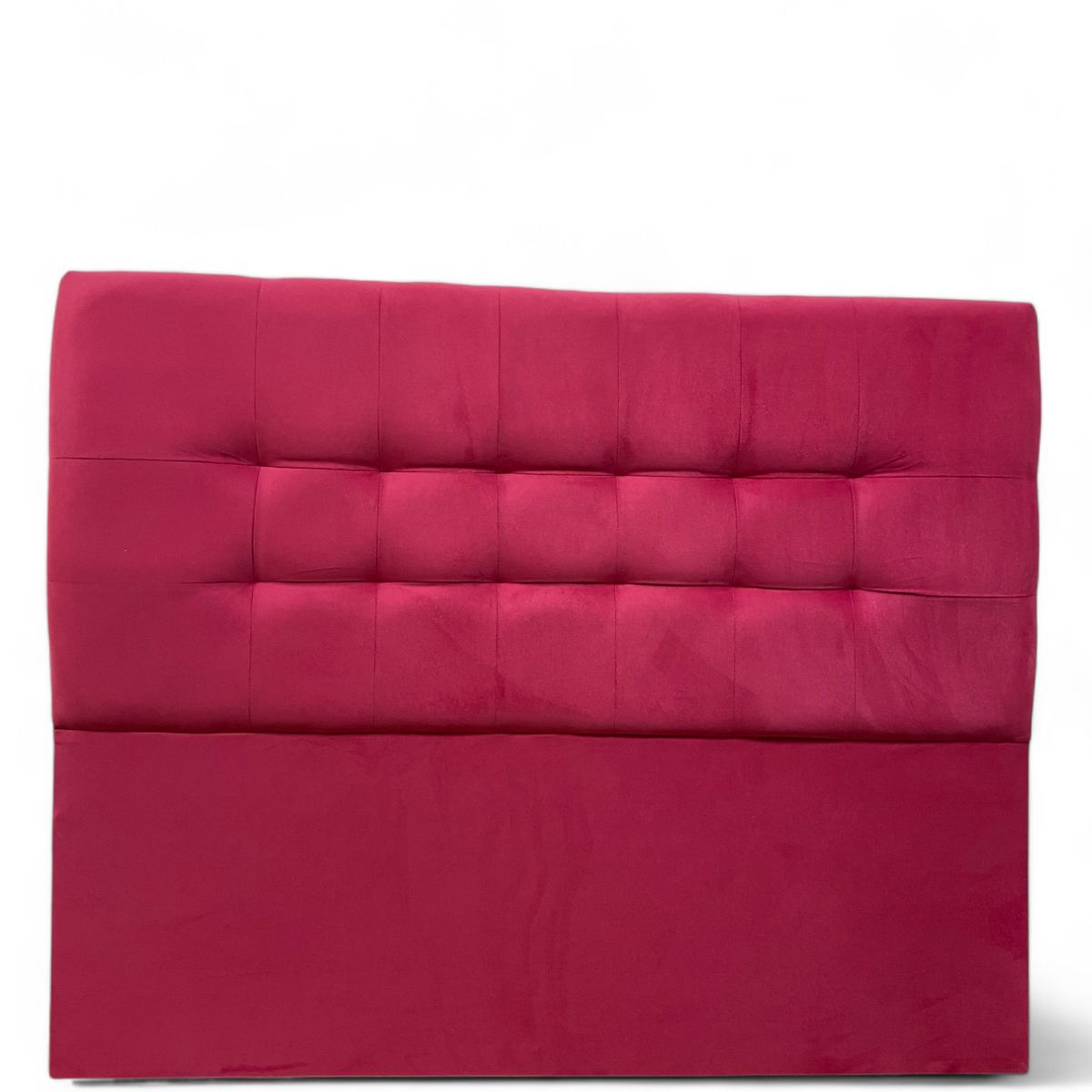 MBC - Respaldo De Cama King Valencia Felpa Fucsia