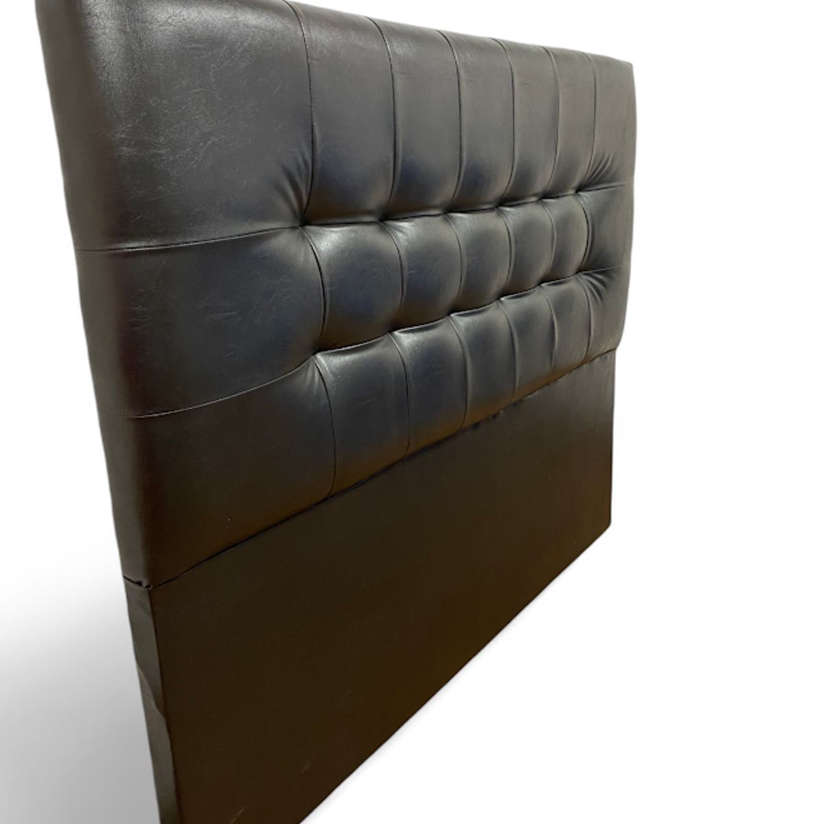 GENERICO - Respaldo De Cama King Valencia Pu Negro