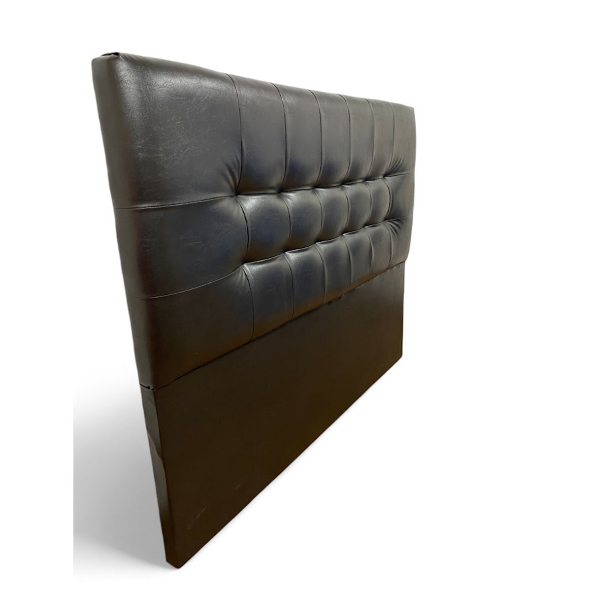 GENERICO - Respaldo De Cama King Valencia Pu Negro