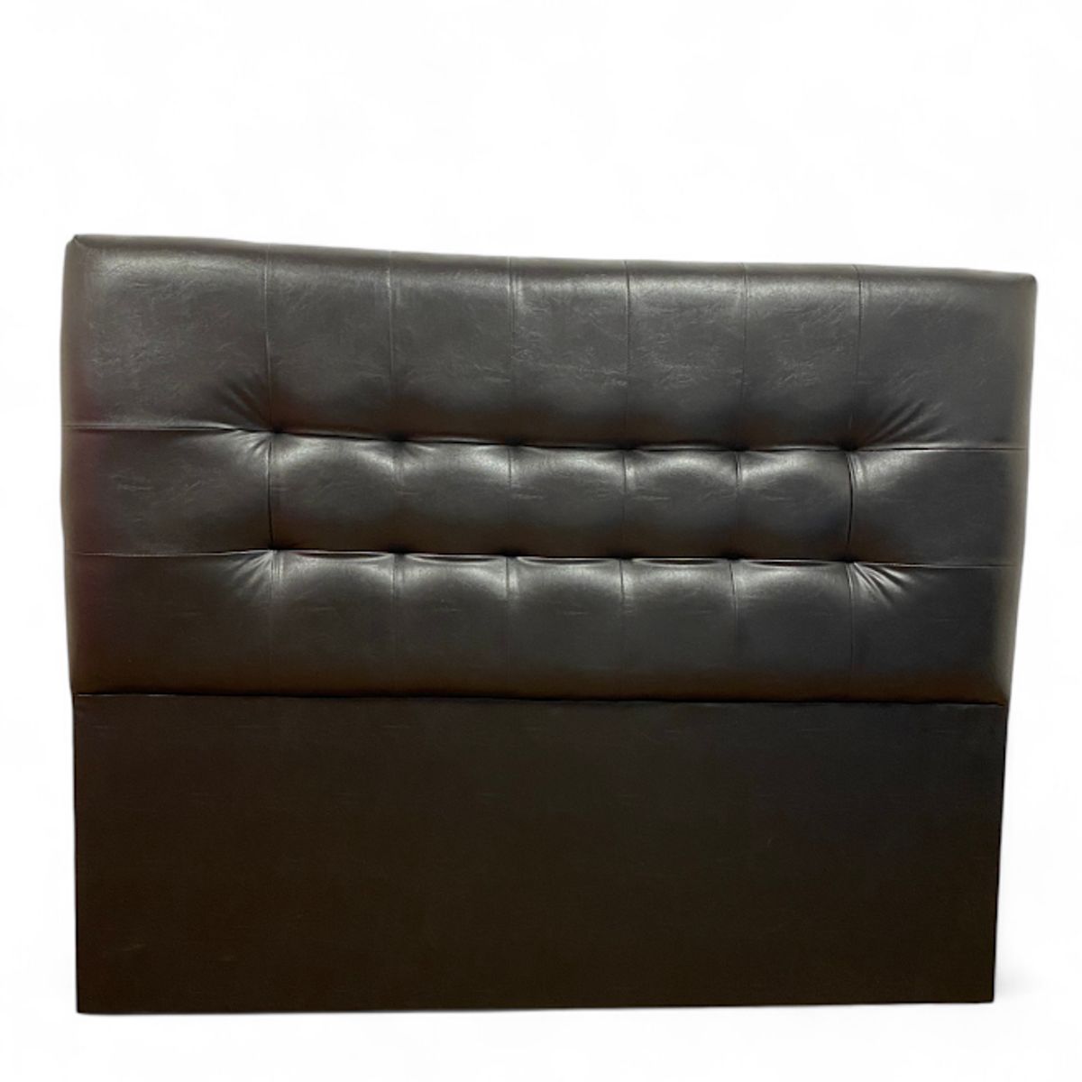 GENERICO - Respaldo De Cama King Valencia Pu Negro