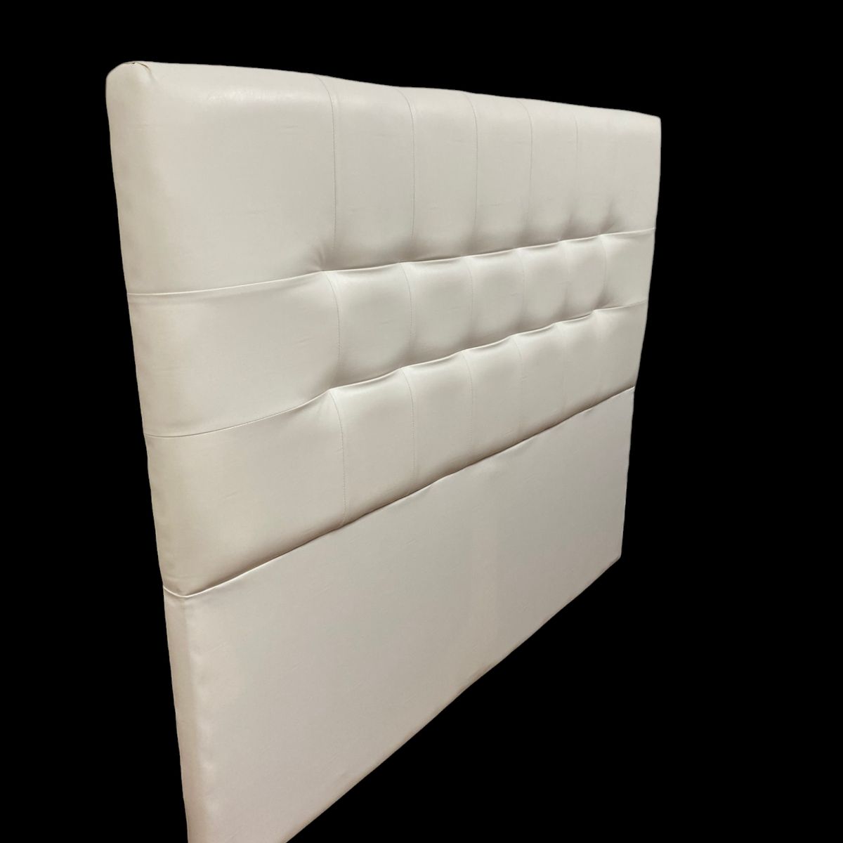 MBC - Respaldo De Cama King Valencia Pu Blanco