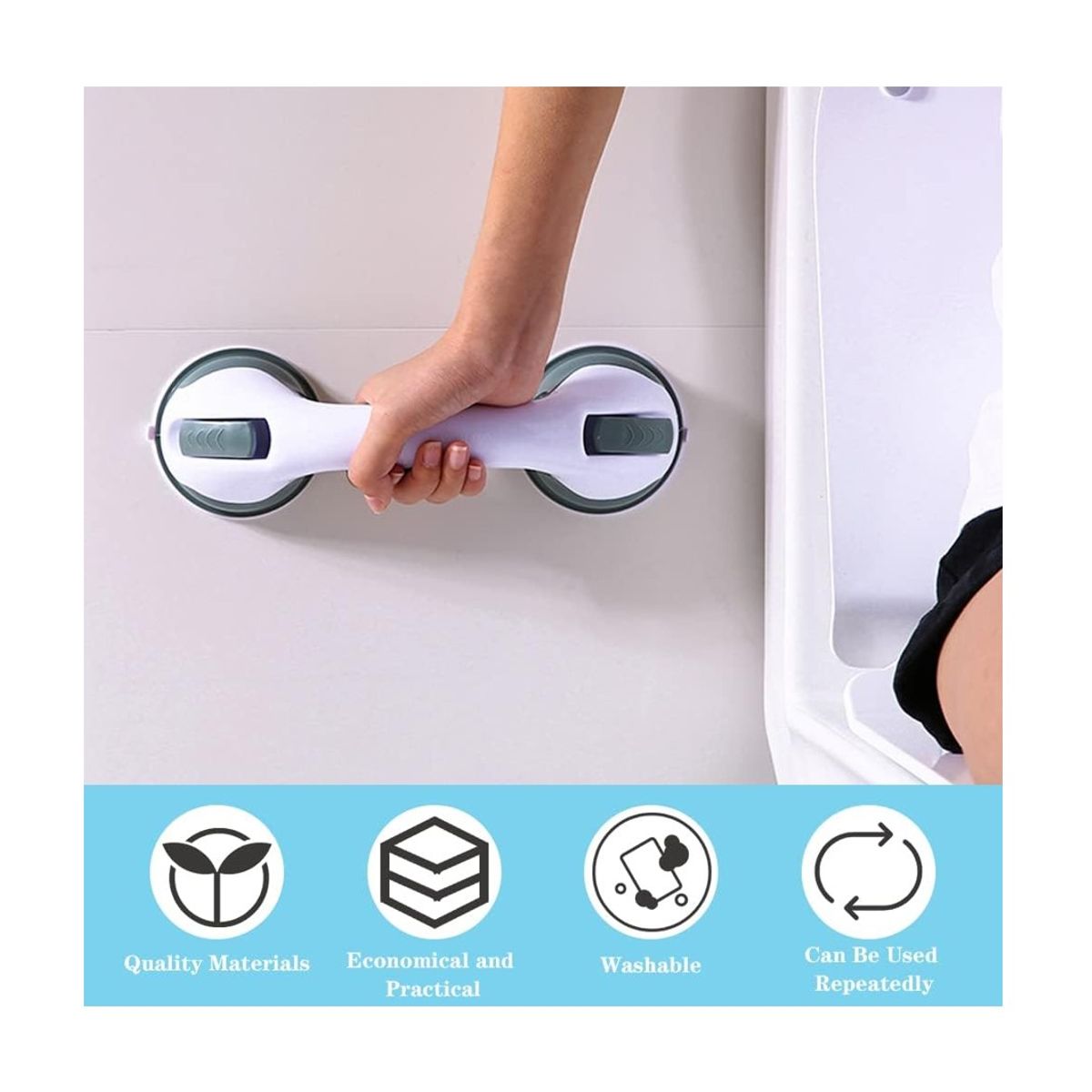 GENERICO - BARRA DE APOYO CON VENTOSA BARANDILLA