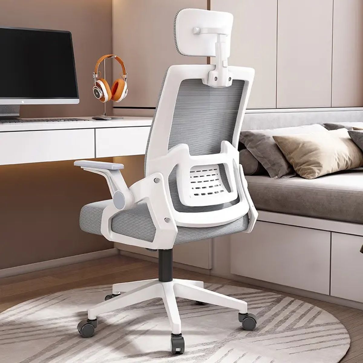 MODERNISMO - Silla Ejecutiva de Oficina Essential Gris
