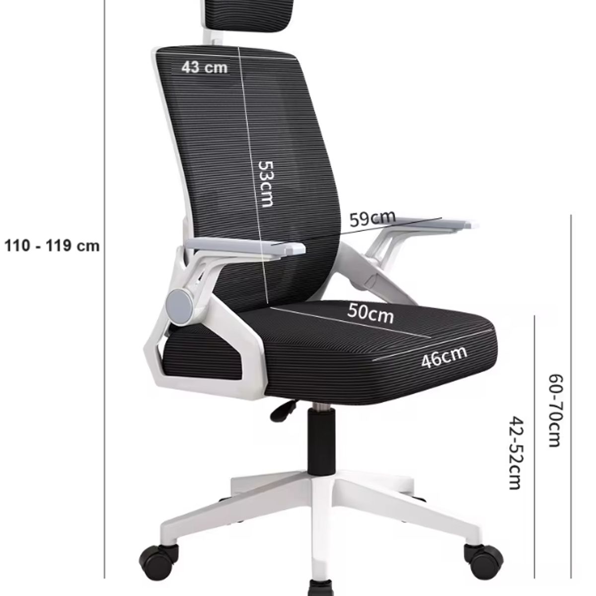 MODERNISMO - Silla Ejecutiva de Oficina Essential Gris