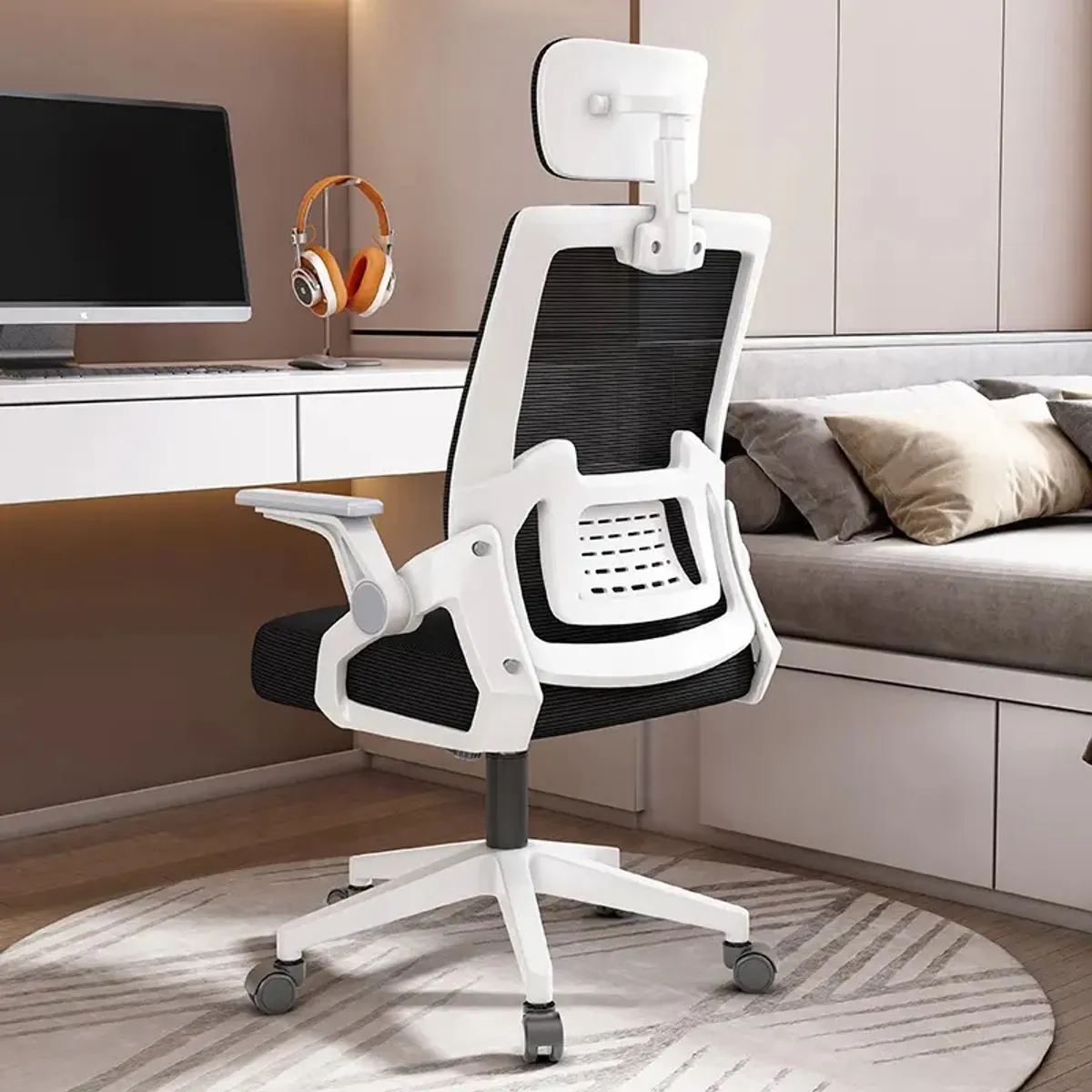 MODERNISMO - Silla Ejecutiva de Oficina Essential Blanco