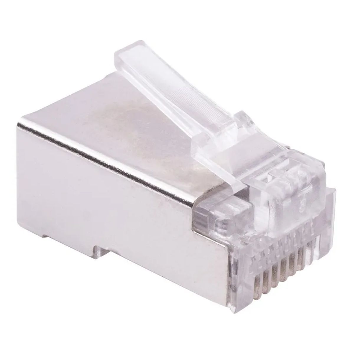 GENERICO - Rj45 Metalico Conector Ethernet  Cat 5 / 30 Unid.