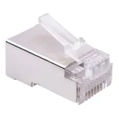 GENERICO - Rj45 Metalico Conector Ethernet Cat 5 / 30 Unid.