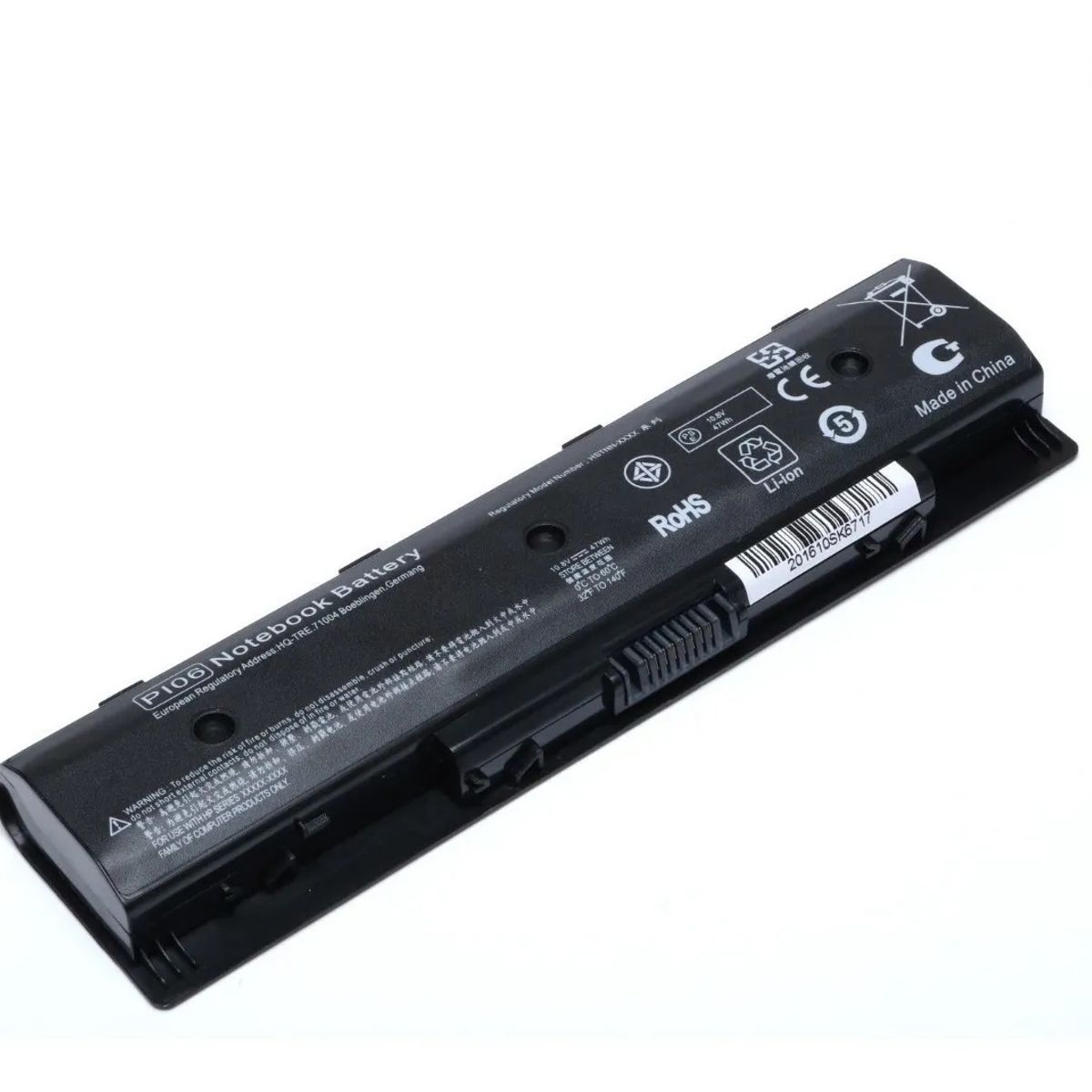 GENERICO - Bateria Compatible Con Hp Pi06 47Wh - 108V