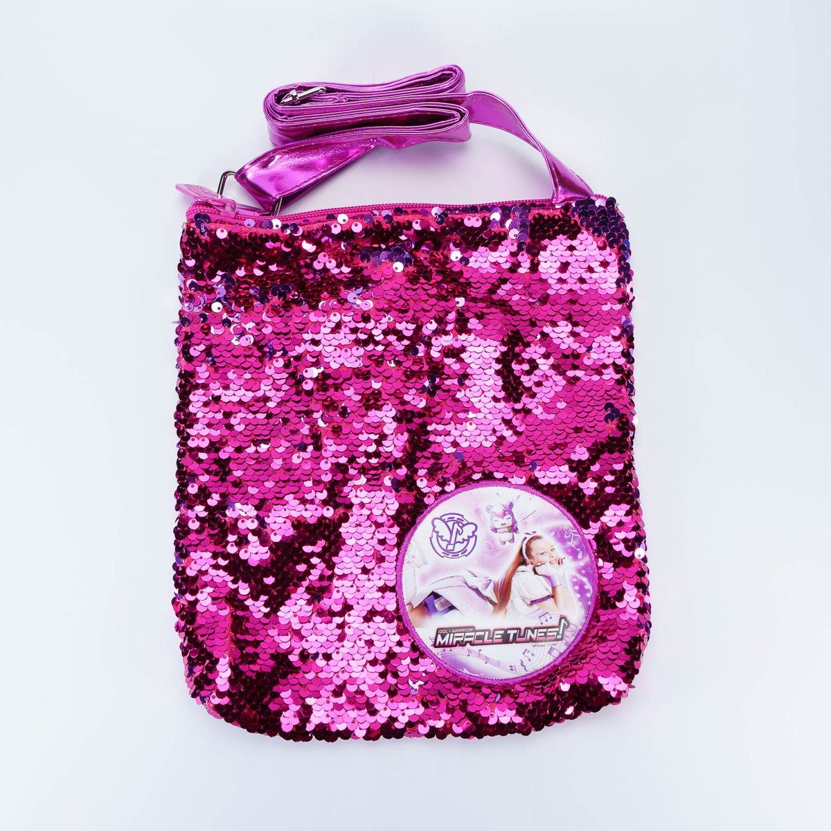 GENERICO - Cartera de lentejuelas tipo bandolera para niñas