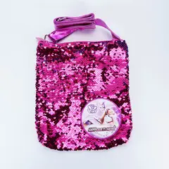 GENERICO - Cartera de lentejuelas tipo bandolera para niñas