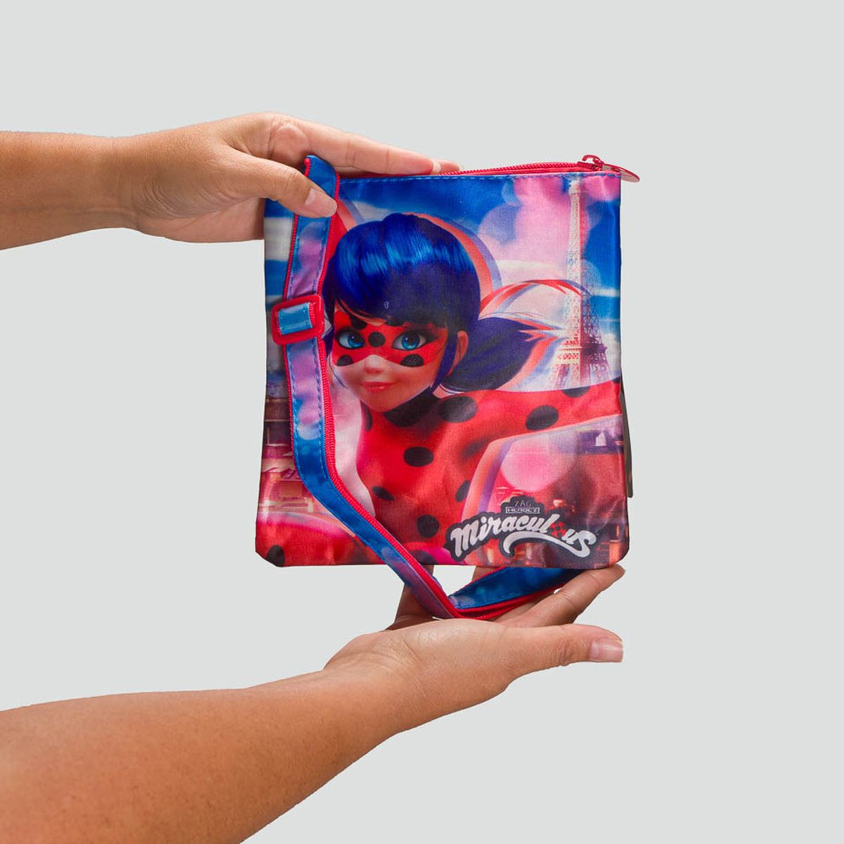 GENERICO - Cartera tipo bandolera para niñas diseño Miraculous Ladybug
