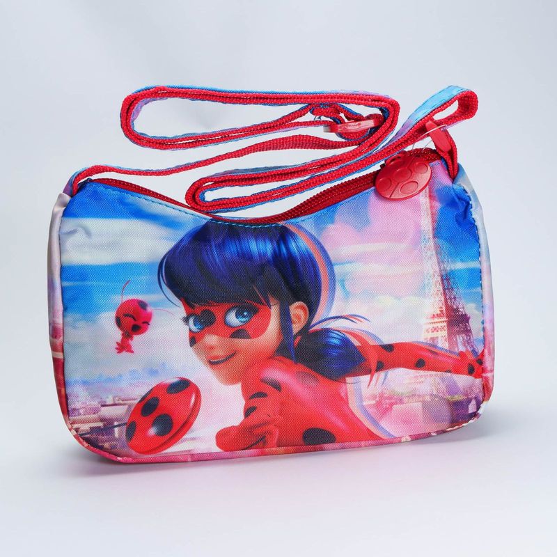 GENERICO - Carterita para niñas diseño Miraculous Ladybug