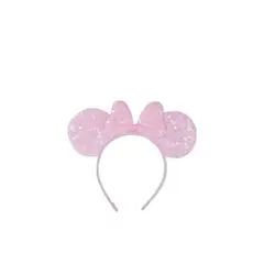 GENERICO - Cintillo Orejas De Minni Con Lentejuelas 19x22cm aleatorio