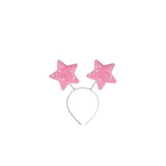GENERICO - Cintillo De Estrellas Con Lentejuelas 22x22cm