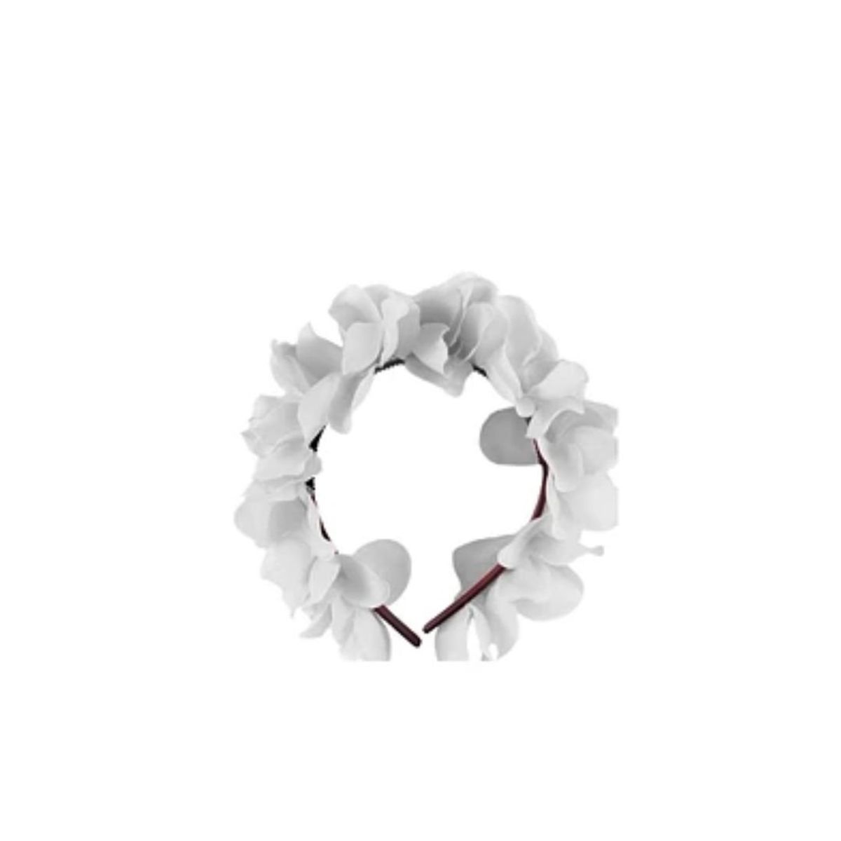GENERICO - Cintillo Hawaiano Blanco 17cm
