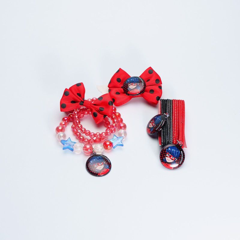 GENERICO - Accesorios para el cabello de niñas Ladybug-PACK1