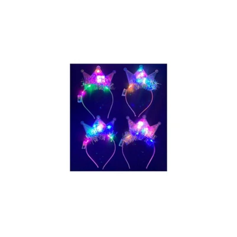 GENERICO - Cintillo De Corona Con Luces 1pcs 145x22 cm