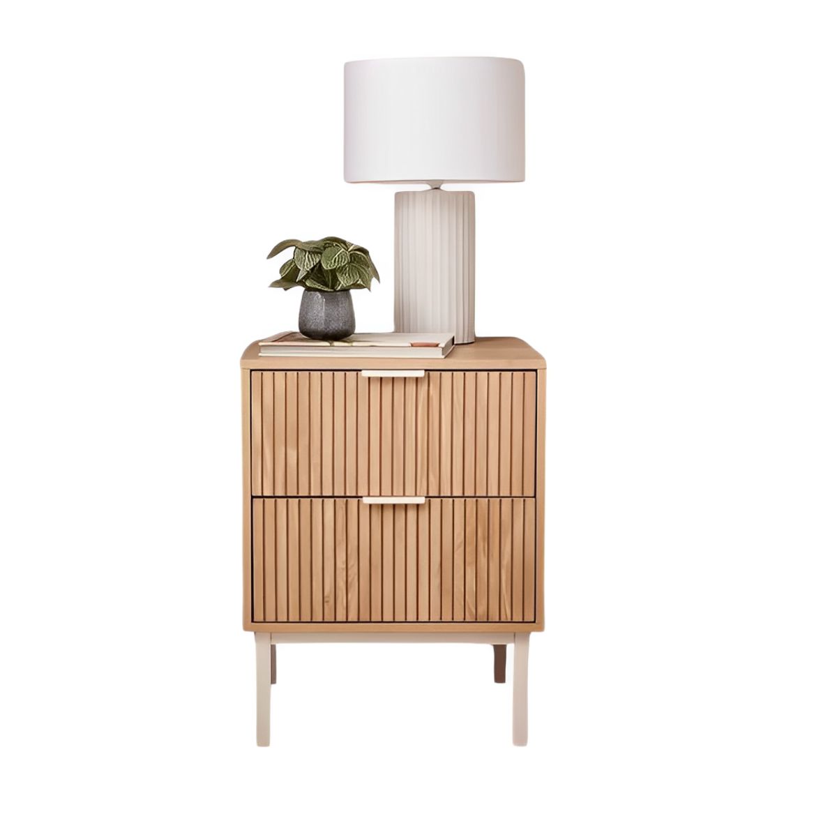 SPACE HOME - Velador Fantty 2 niveles Madera