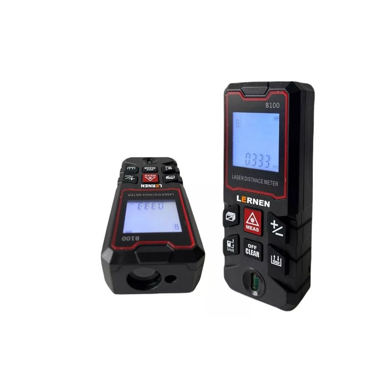 GENERICO - Medidor De Distancia Laser Digital 100m Con Accesorios