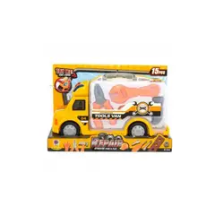ANGELES DEL HOGAR - CAMION DE TRABAJO CON HERRAMIENTAS