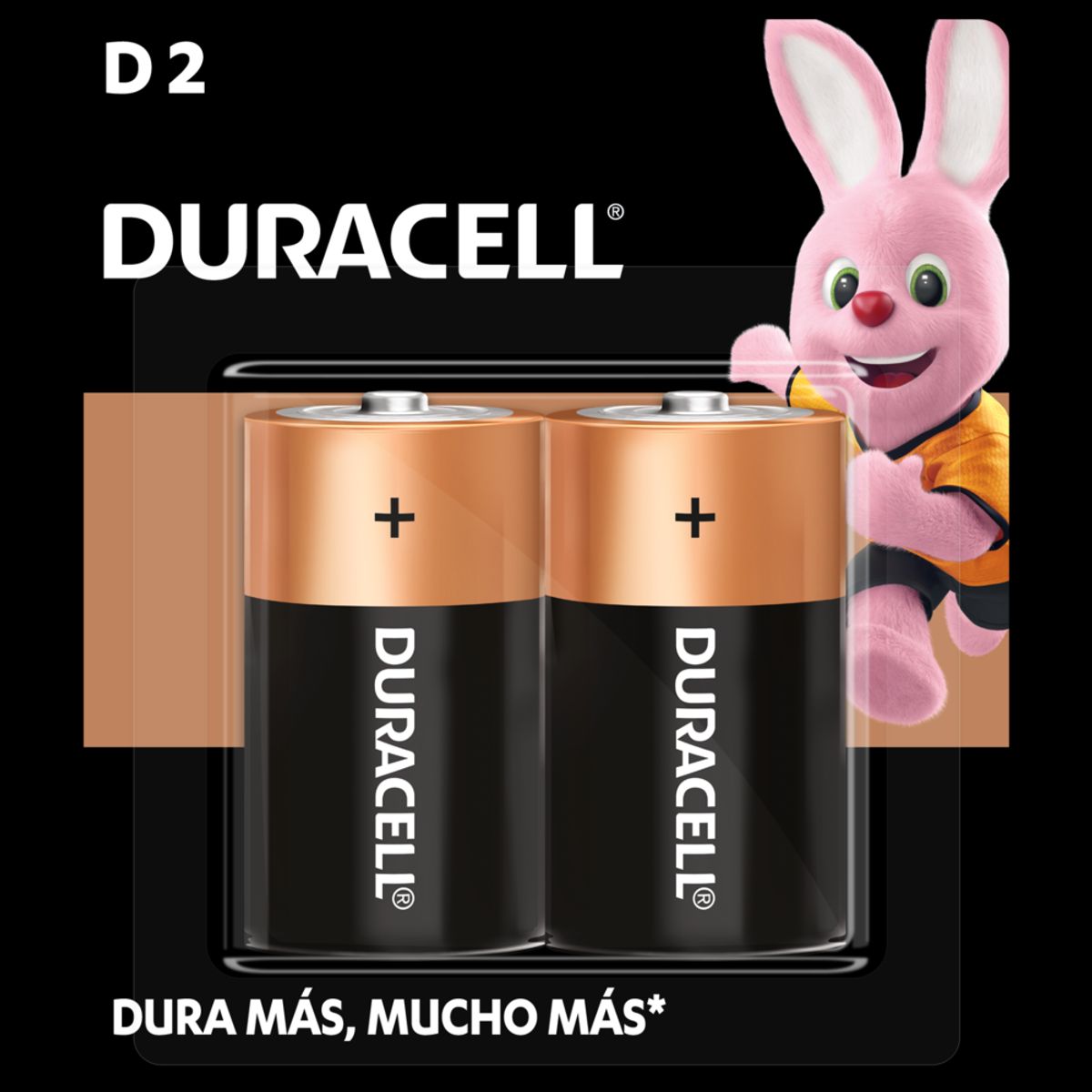 DURACELL - Pila Alcalina Duracell Blíster D 2 Unidades
