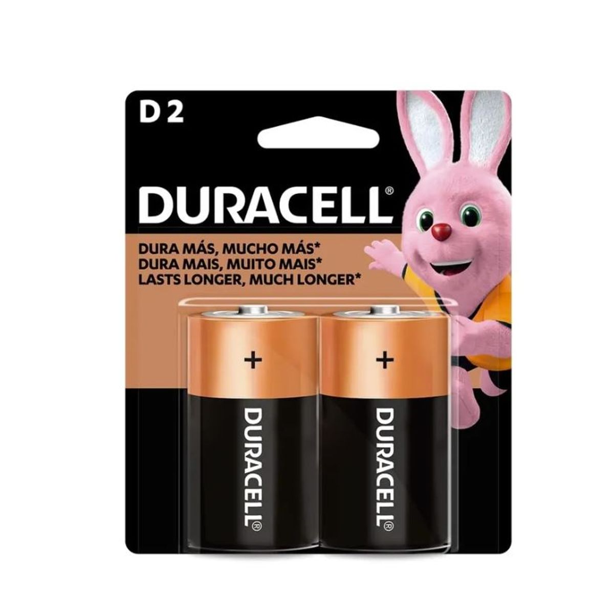 DURACELL - Pila Alcalina Duracell Blíster D 2 Unidades