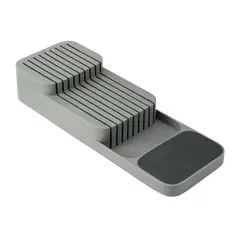 GENERICO - Organizador De Cuchillos Bandeja Cajon de Cocina 9 Ranuras