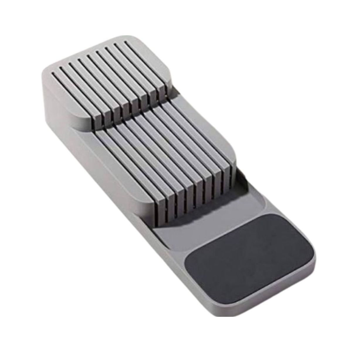 GENERICO - Organizador De Cuchillos Bandeja Cajon de Cocina 9 Ranuras.