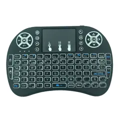 GENERICO - Mini Teclado Inalambrico Smart Tv Control Recargable Usb