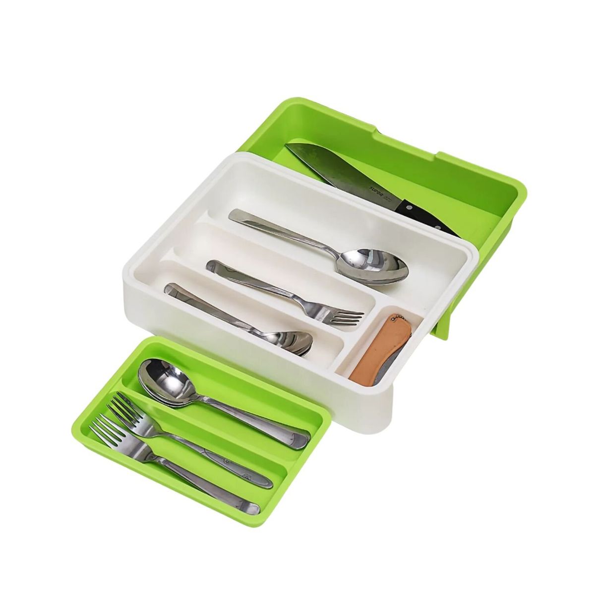 GENERICO - Organizador Utensilios Cocina Porta Cubiertos Porta Servicio.