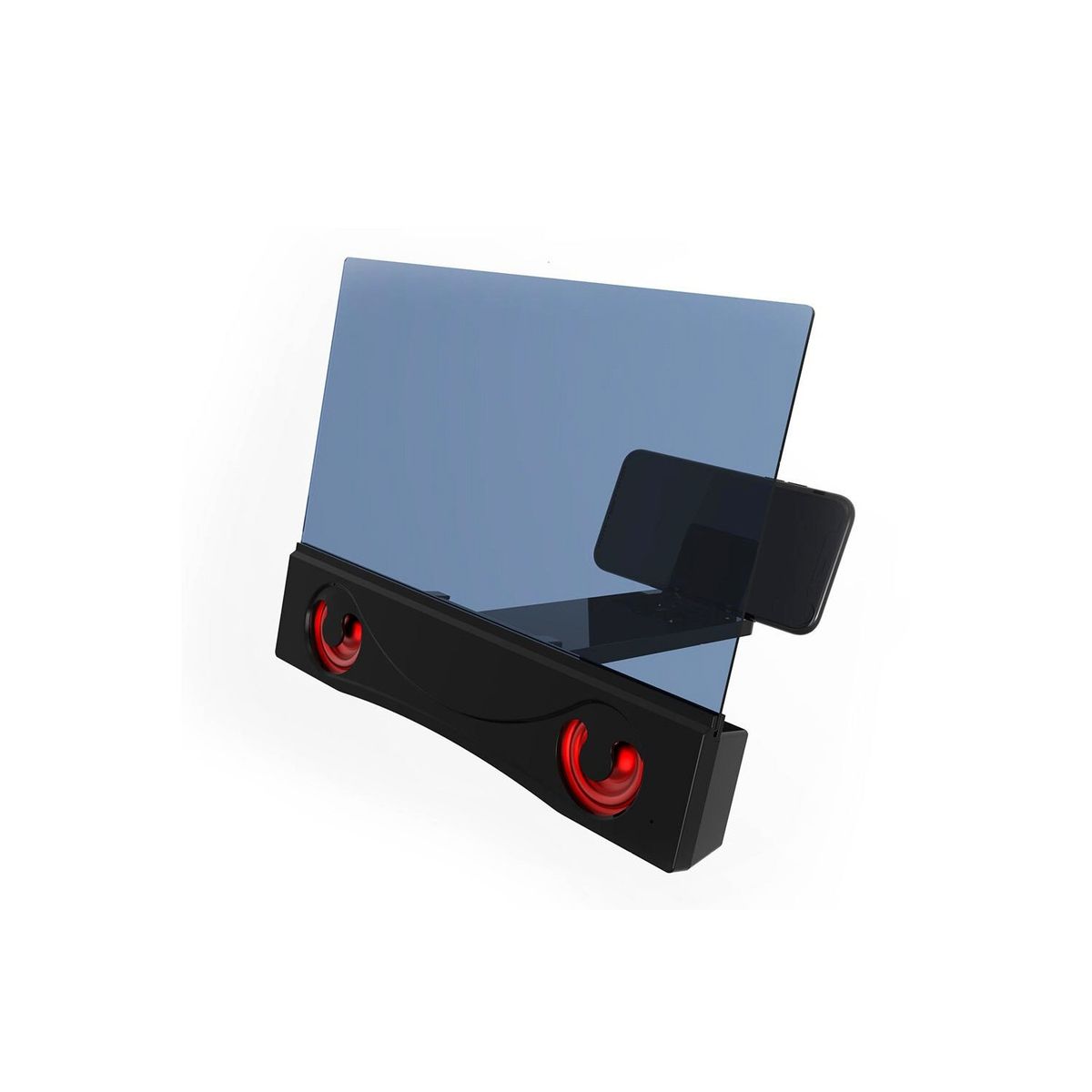 GENERICO - Ampliador Lupa Pantalla Celular Con Parlantes Bluetooth - SC