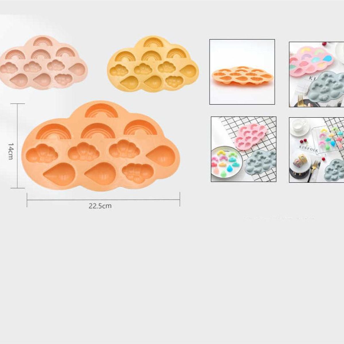 GENERICO - Molde De Silicona Para Helado