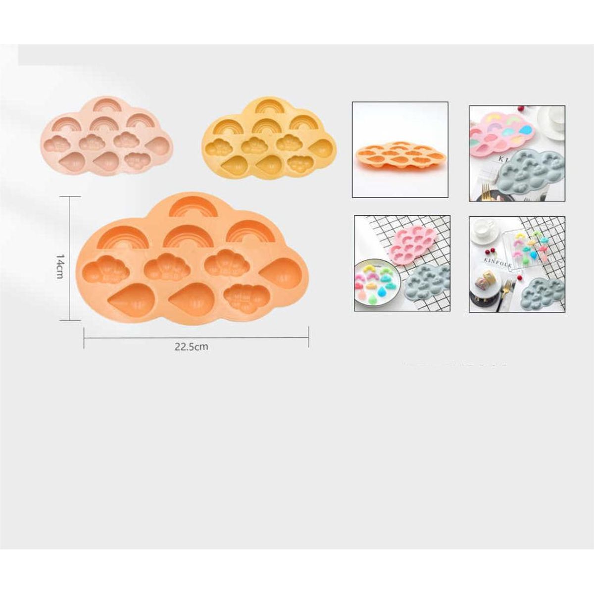 GENERICO - Molde De Silicona Para Helado